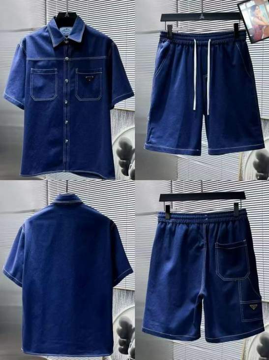 Picture of Prada Shirt Pant Suits _SKUPradaM-3XL12yr22624259